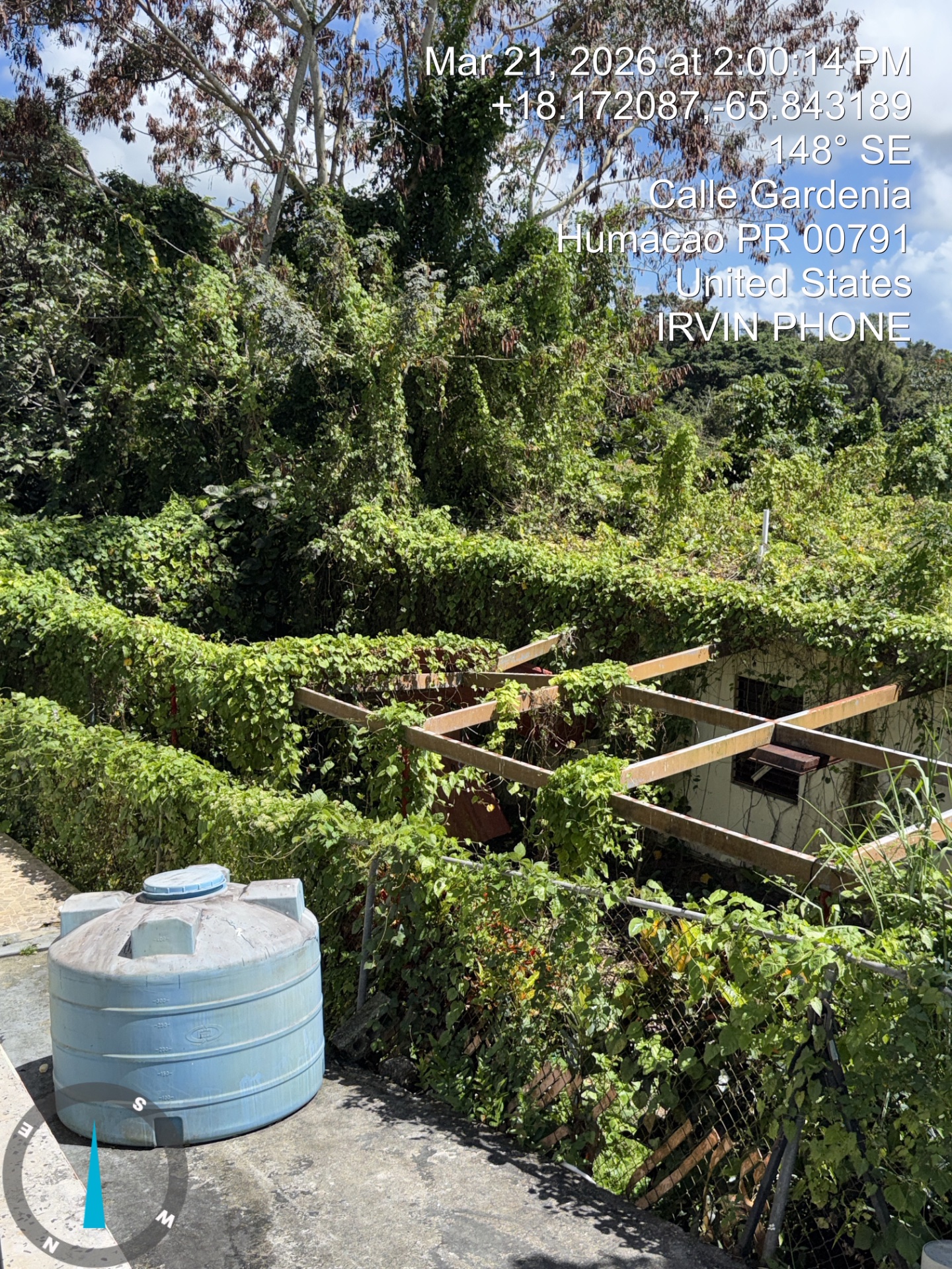 Reporte ciudadano de estorbo público en Carretera 198 R 922 K1 H0 Barrio Cotto mabu, Humacao , PR 00791, Humacao
